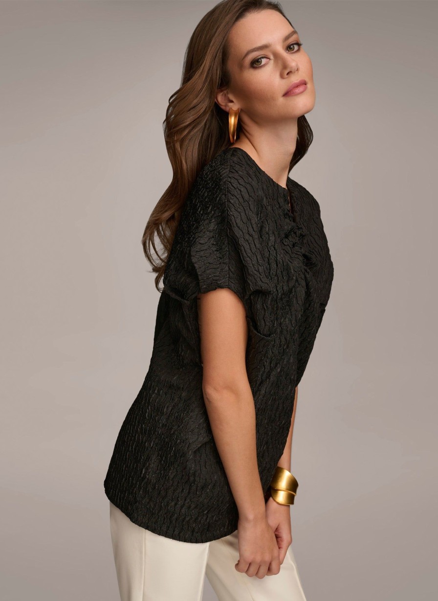 Donna Karan Oversized Blouse Sweaters And Tops