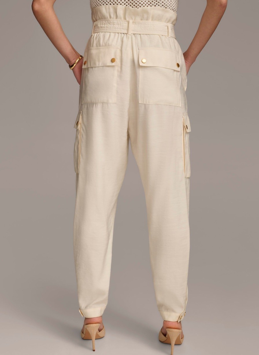 Donna Karan Belted Cargo Pant Pants