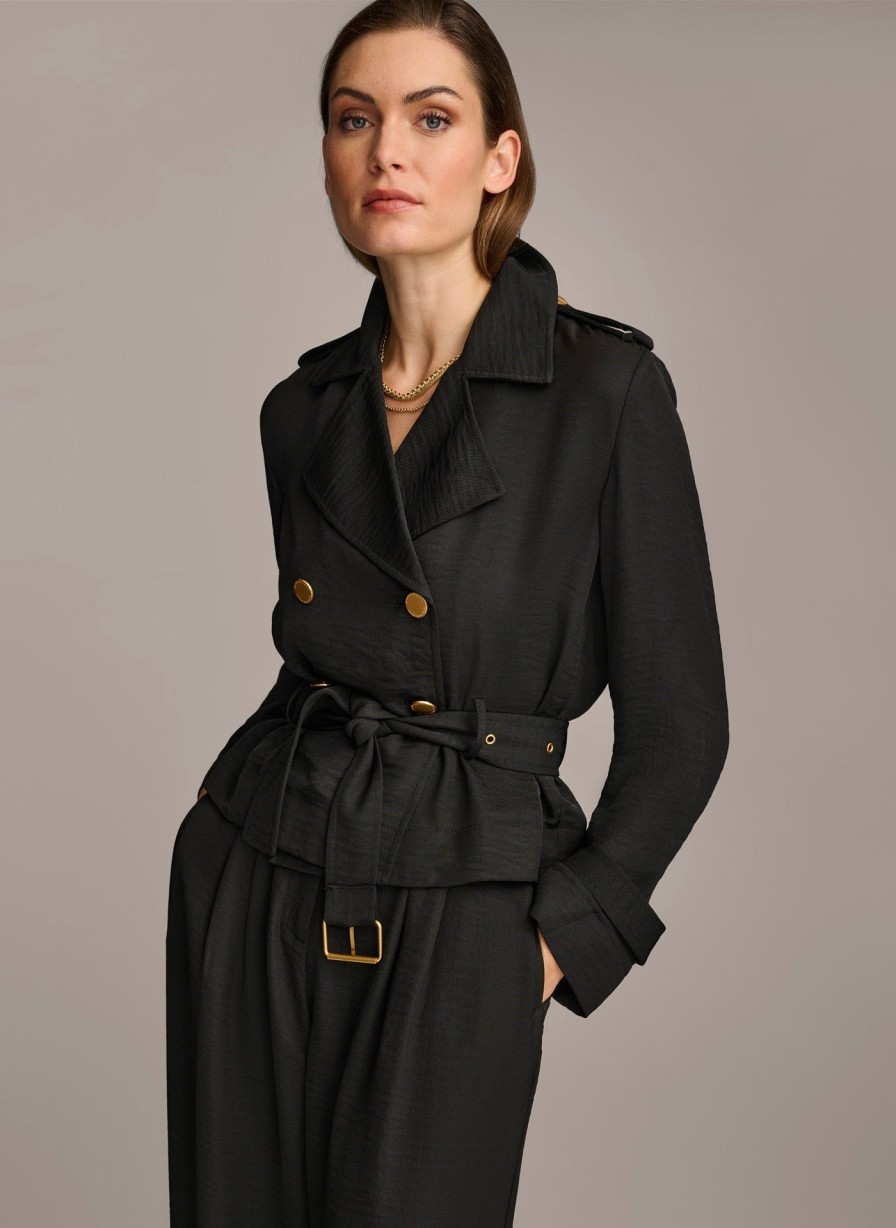 Donna Karan Double Breasted Blazer Jackets And Blazers