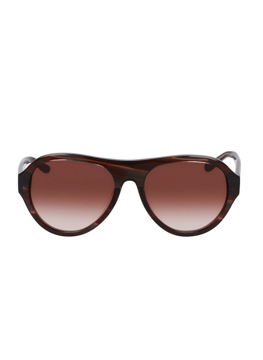 Donna Karan Aviator 56Mm Modern Icons Eyewear