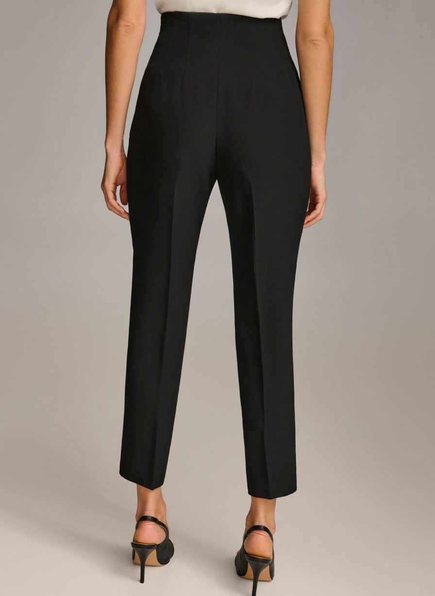 Donna Karan Slim Flat Front Pant Pants