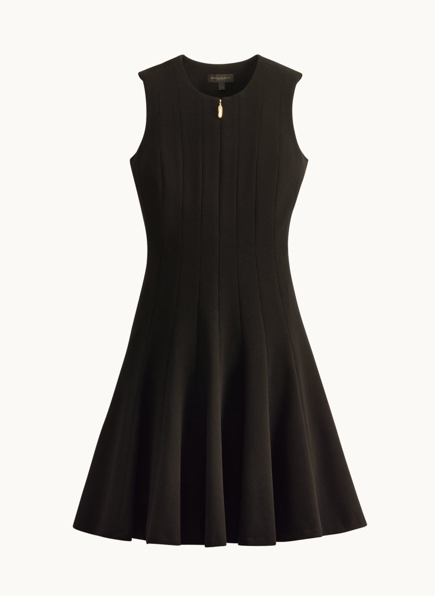 Donna Karan Pleated Skirt Dress Dresses And Jumpsuits