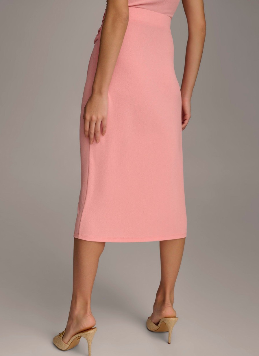 Donna Karan Ruched Skirt Skirts