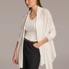 Donna Karan Long Sleeve Drape Cardigan Sweaters And Tops