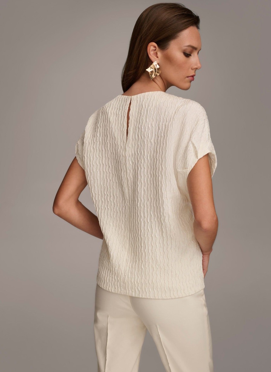 Donna Karan Oversized Blouse Sweaters And Tops