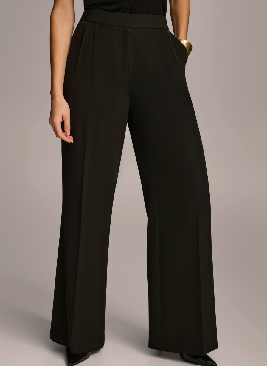 Donna Karan Wide Leg Pant Pants