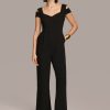 Donna Karan Cold Shoulder Jumpsuit Dresses And Jumpsuits